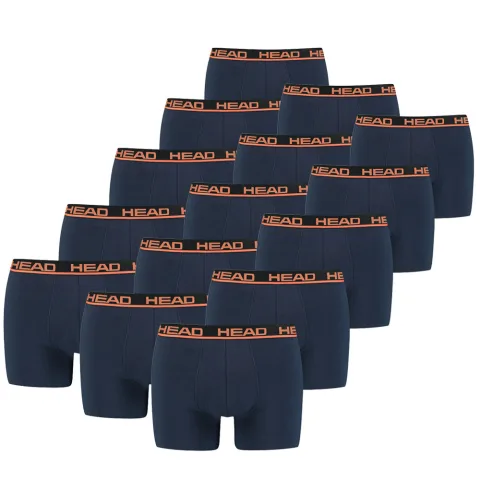 Head boxershorts Orange/Peacoat 15-Pack-S