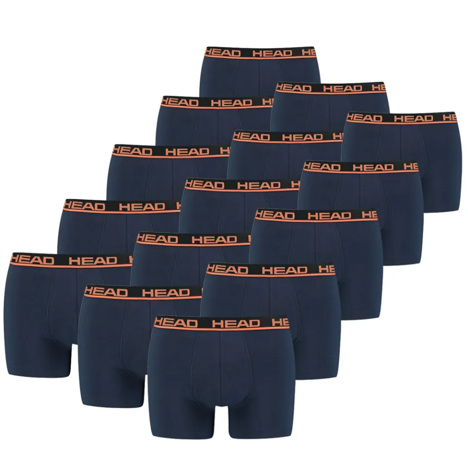 Head boxershorts Orange/Peacoat 15-Pack-S