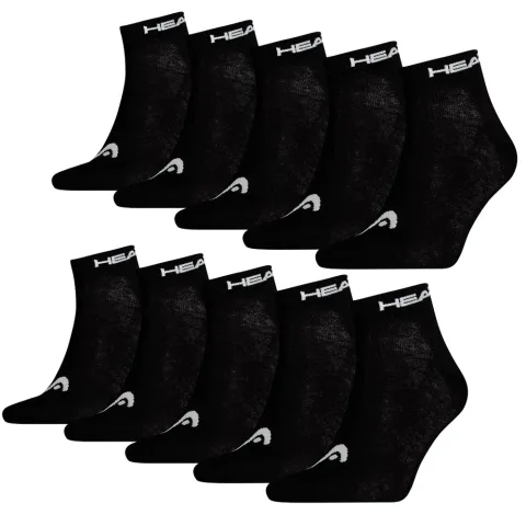 Head Quarter sokken 10-pack Zwart-39/42