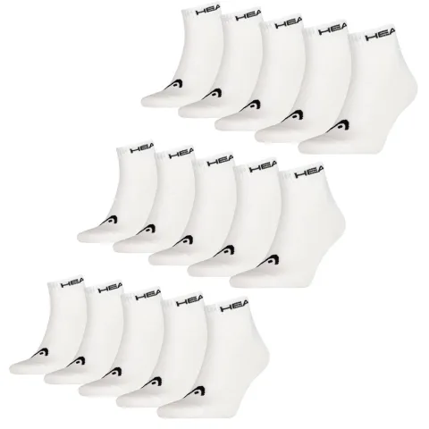 Head Quarter sokken 15-pack Wit-39/42