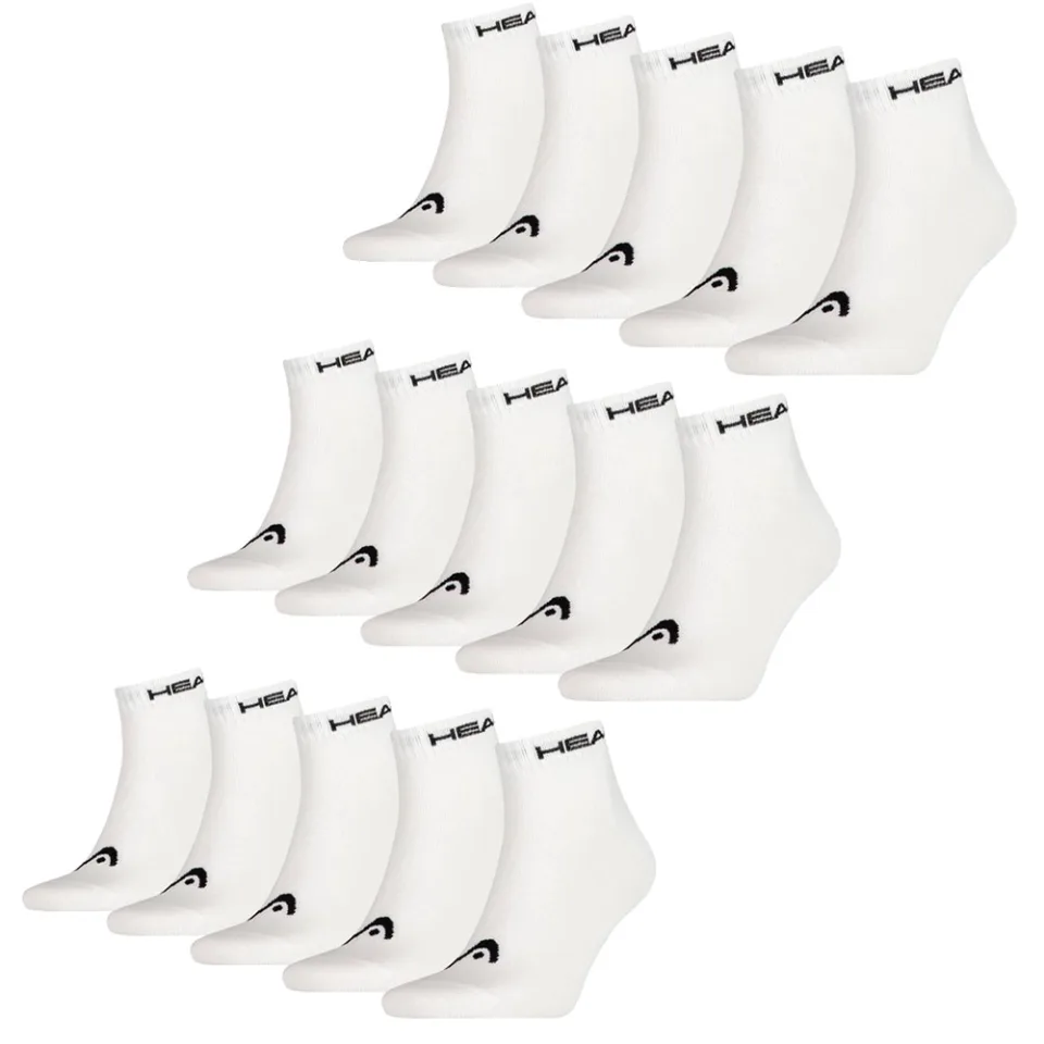 Head Quarter sokken 15-pack Wit-39/42
