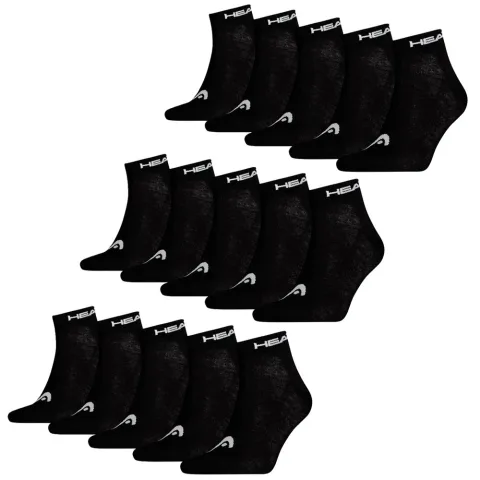 Head Quarter sokken 15-pack Zwart-35/38