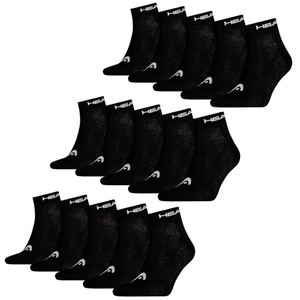 Head Quarter sokken 15-pack Zwart-39/42