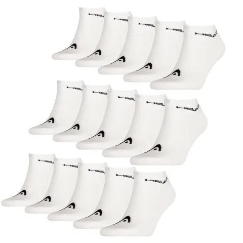 Head Sneaker sokken 15-pack Wit-39/42