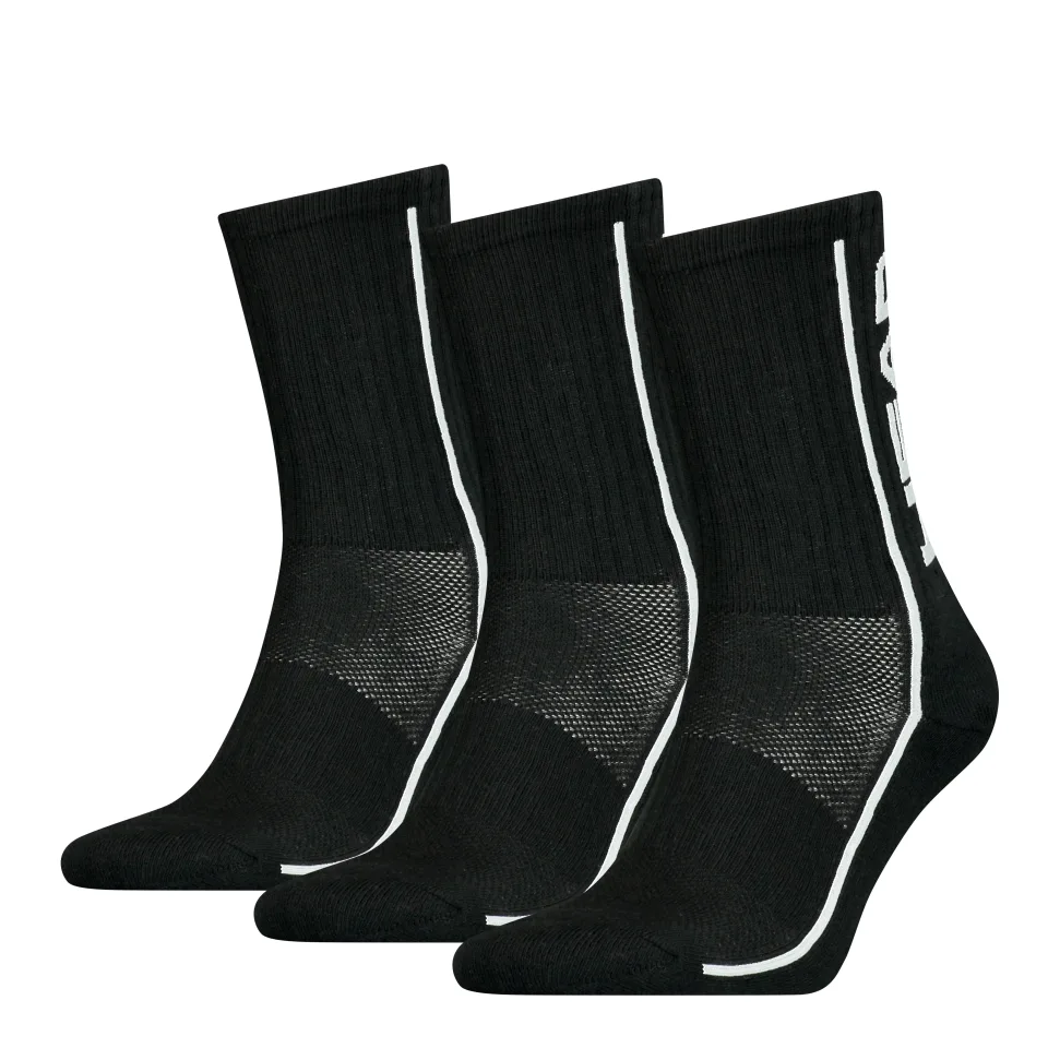 HEAD Sokken Performance Crew 3-pack Zwart-35/38