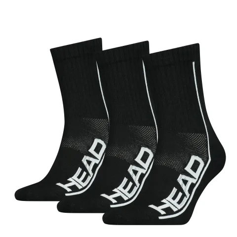 HEAD Sokken Performance Short Crew 3-pack Zwart-35/38