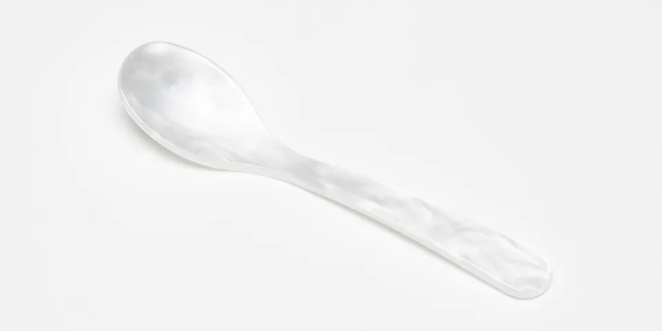 Heim Söhne - eierlepel - wit .