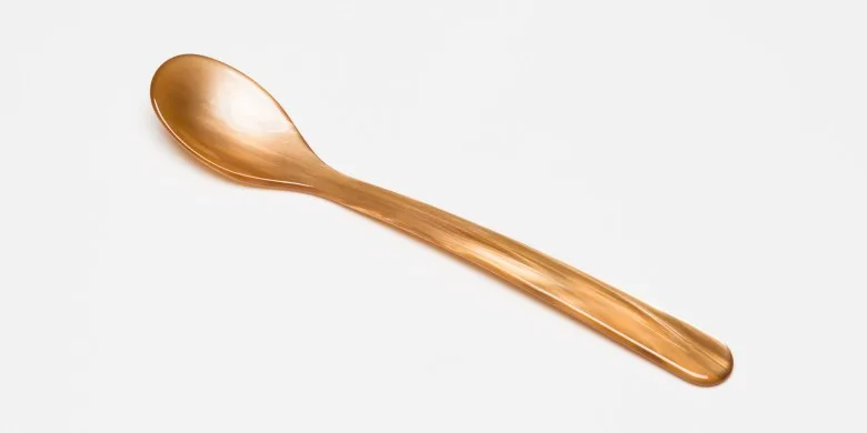 Heim Söhne - koffie-/cappuccinolepel - goud .