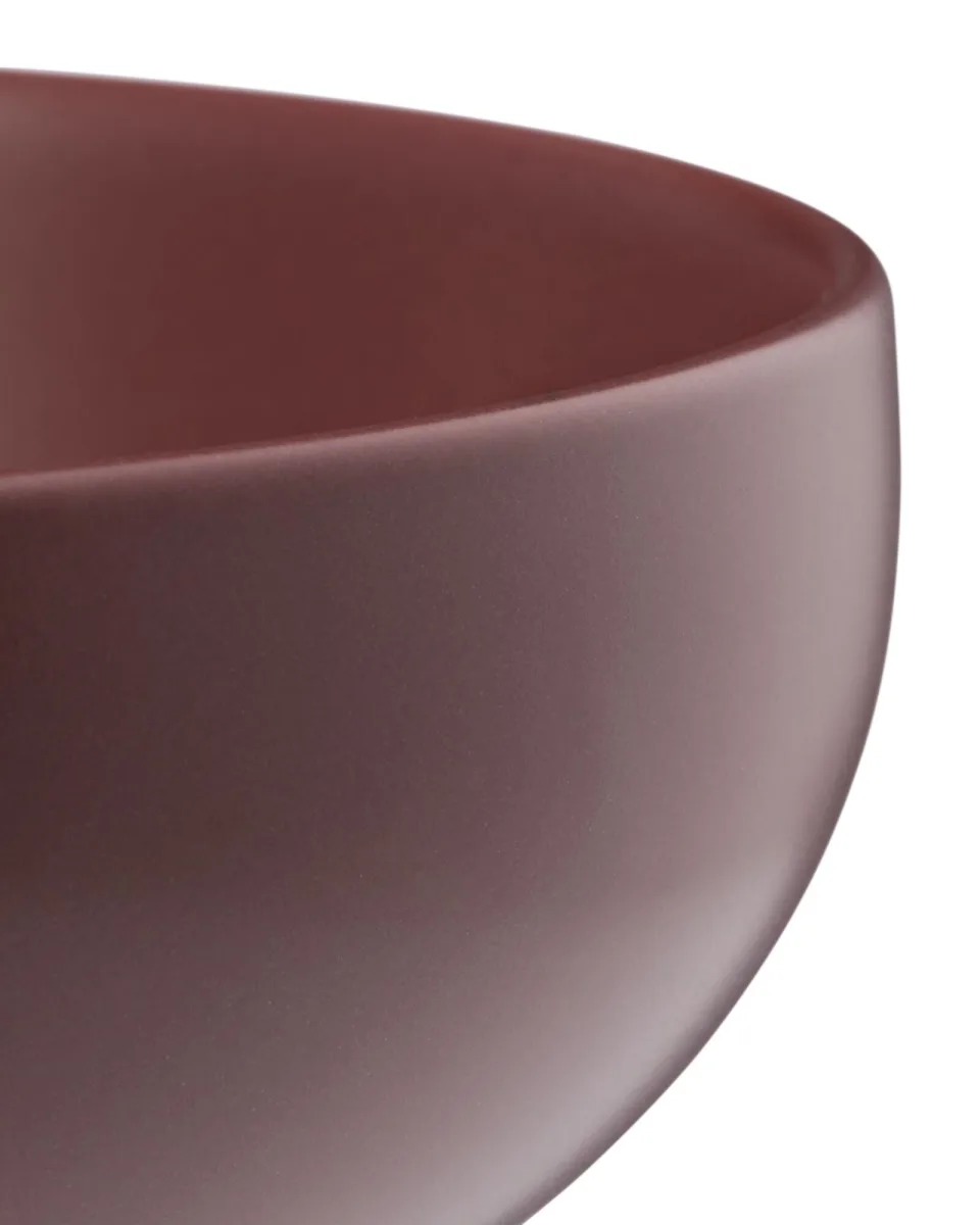 HEMA Kom Ø14.5cm aardewerk bordeauxrood