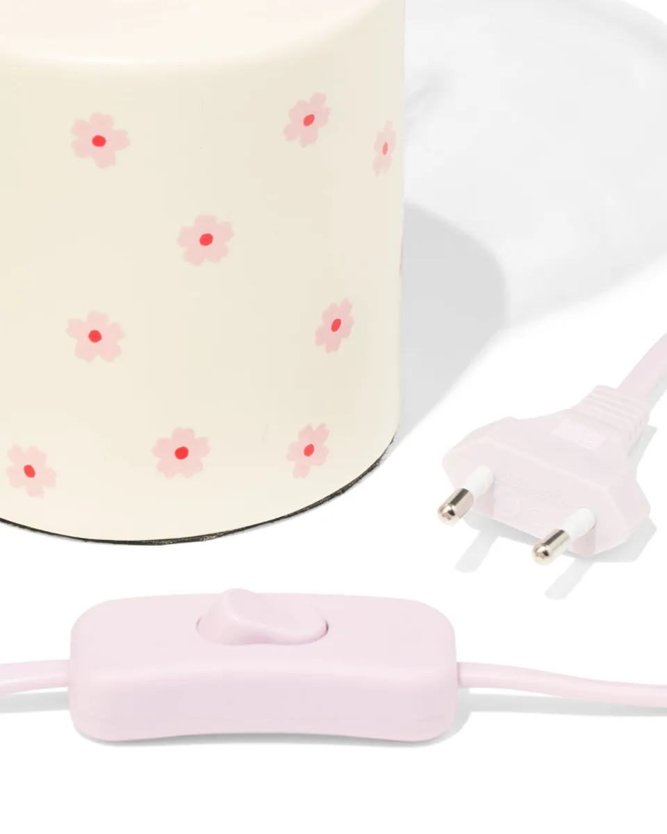 HEMA Led-lamp 12.5x12.5x23cm bloem