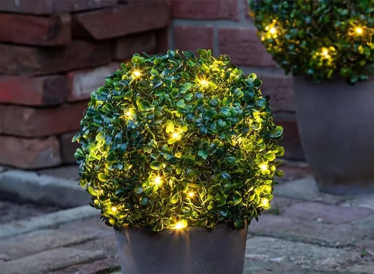HI Kunstbuxusbol Met Verlichting