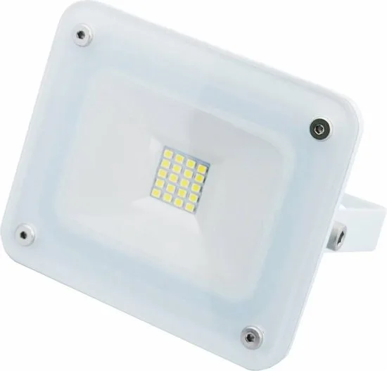 Höfftech ledstraler 10W - Slim Line Floodlight IP65 - Moderne buitenlamp - Wit