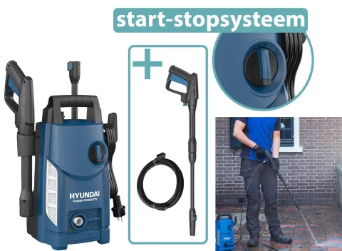 Hyundai Hogedrukreiniger -1400 W - 105 bar