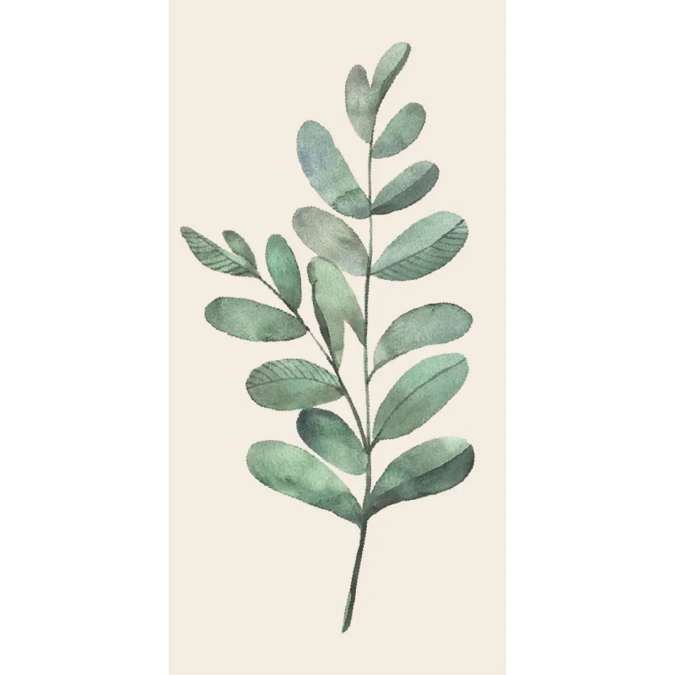 IB Laursen - servetten olijftak - papier - 40 x 40 cm .