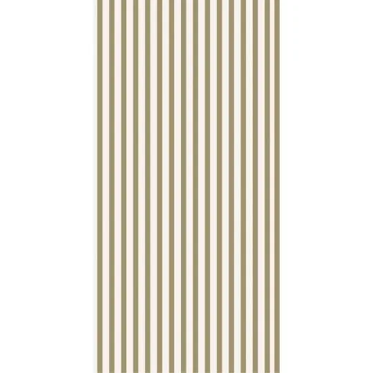 IB Laursen - servetten white/green stripes - papier - 40 x 40 cm .