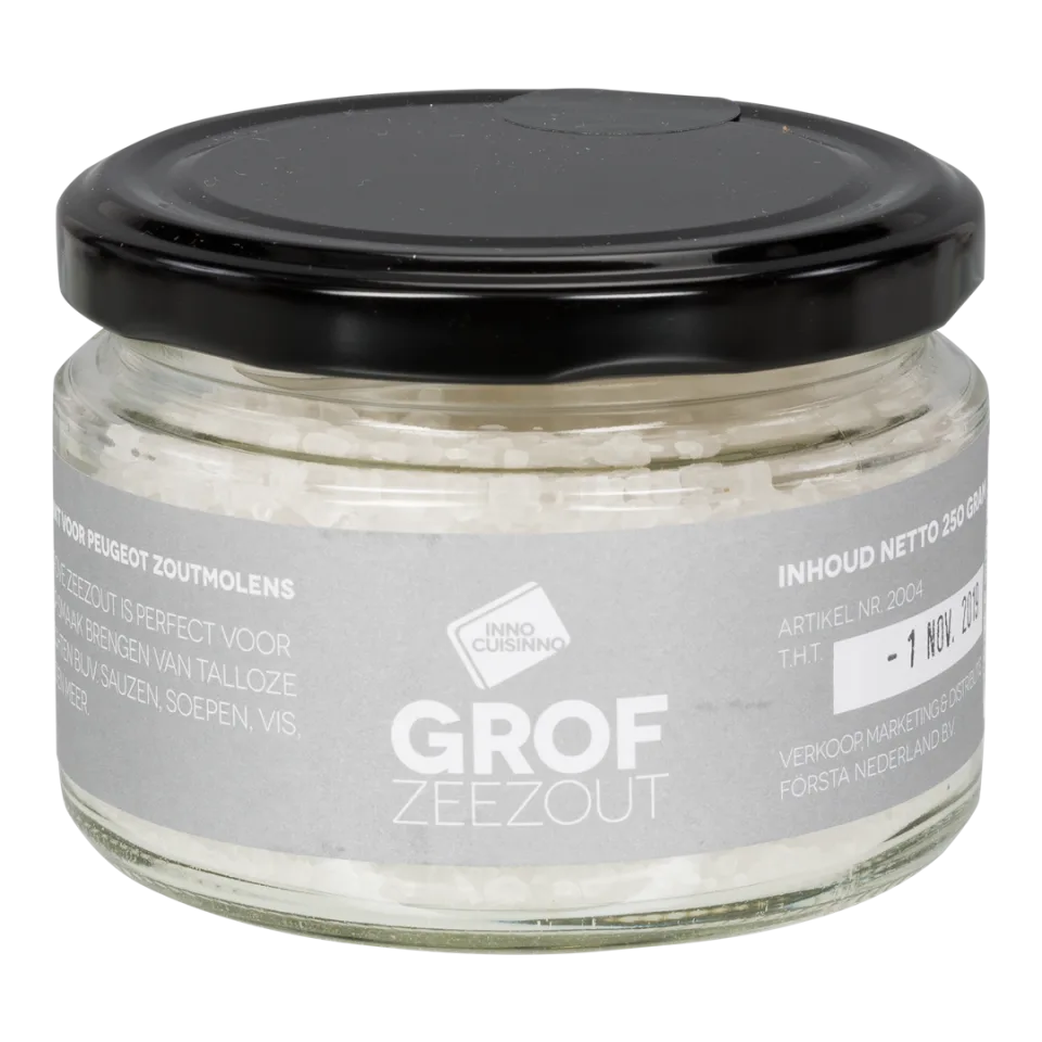 Inno Cuisinno - navulling grof zeezout - 250 gr .