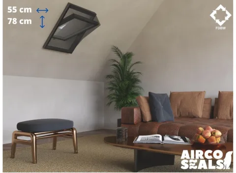 Insecten Hor Dakraam - 55 x 78 cm - Hor Geschikt voor Velux CK02 | Fakro/Optilight Maatcode 1 |