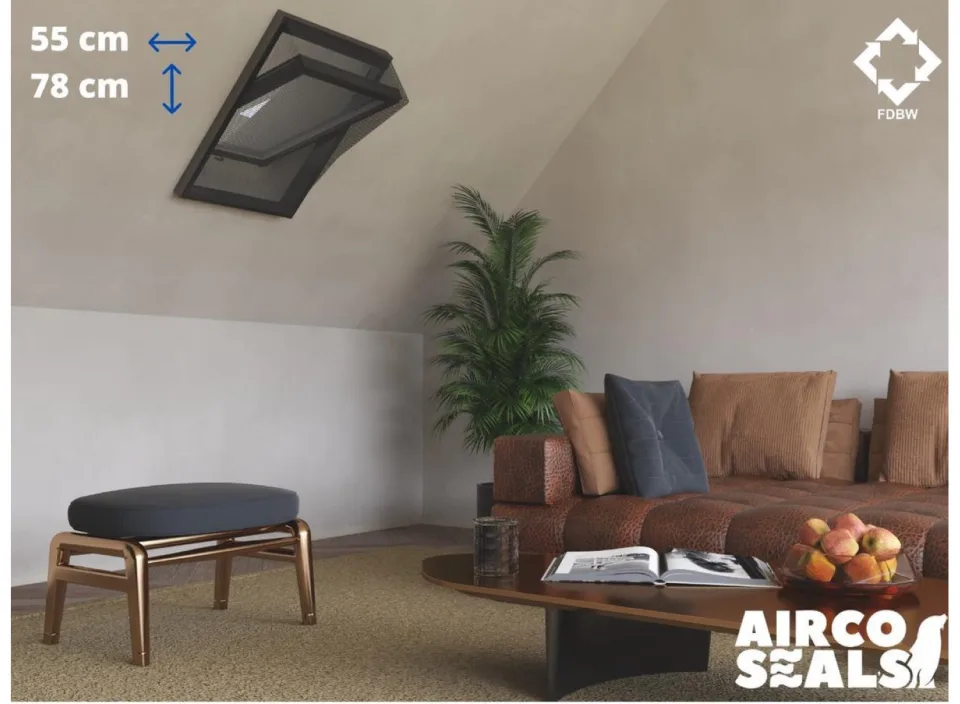 Insecten Hor Dakraam - 55 x 78 cm - Hor Geschikt voor Velux CK02 | Fakro/Optilight Maatcode 1 |