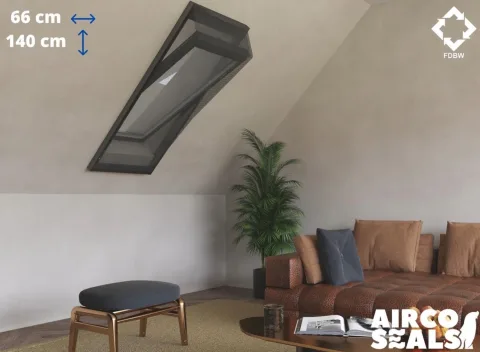 Insectenhor dakraam 66 x 140 cm geschikt voor Velux FK08