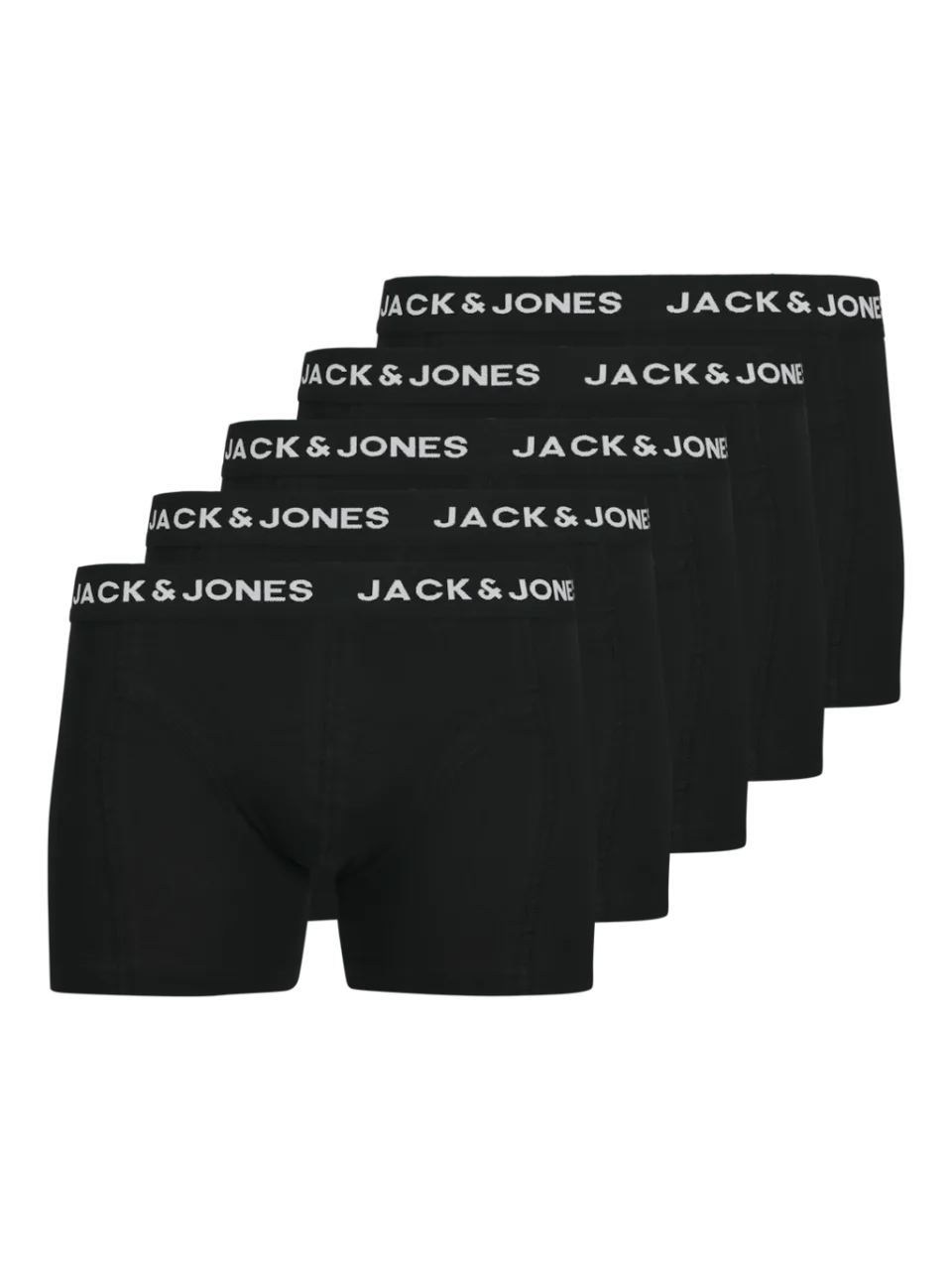Jack & Jones Boxershorts JACANTHNONY Trunks 5-pack Black-L