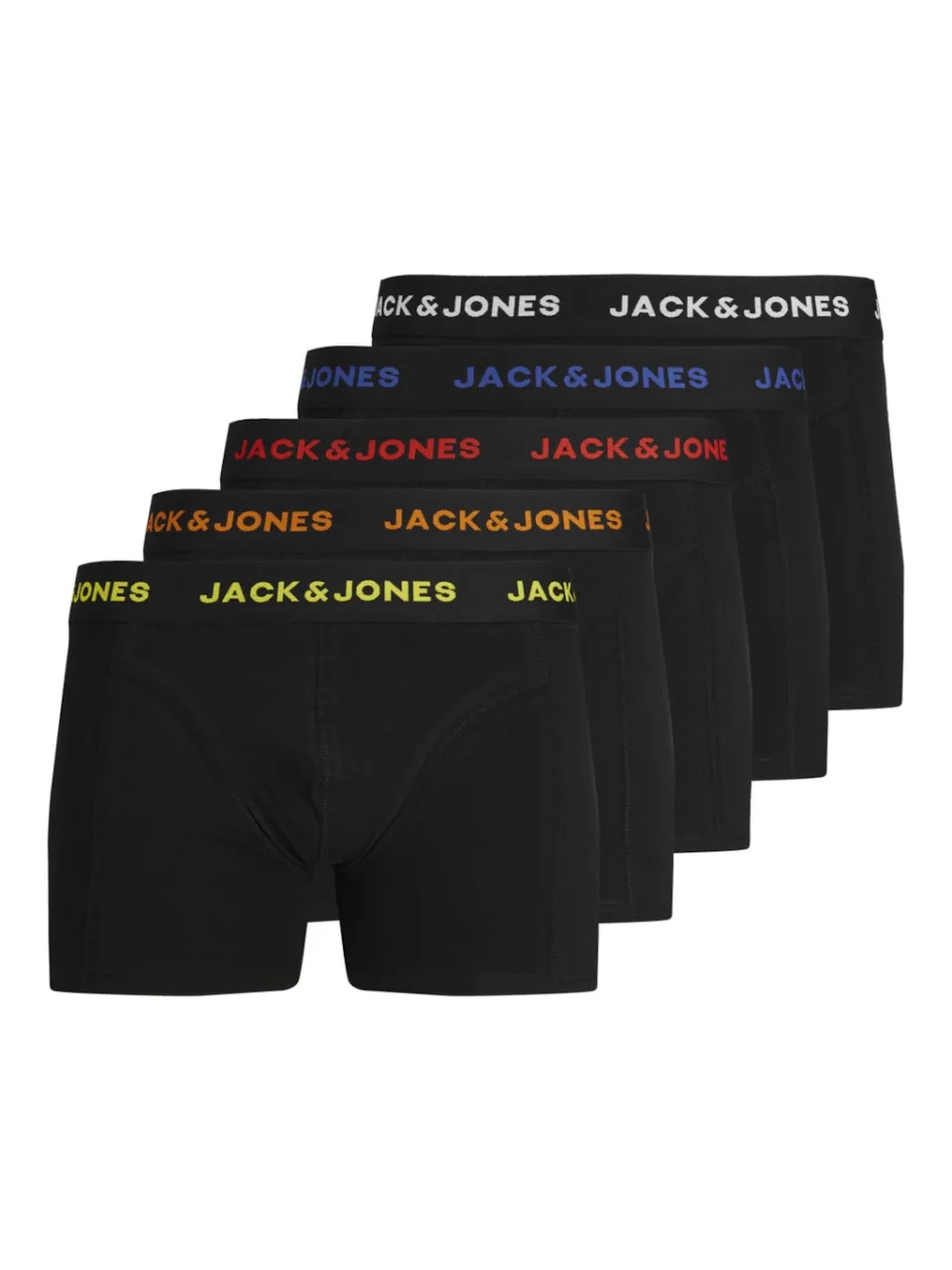 Jack & Jones Boxershorts JACBLACK FRIDAY Trunks 5-pack Zwart-M