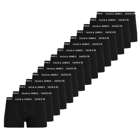 Jack & Jones Boxershorts JACHUEY Trunks 15-pack Zwart-S