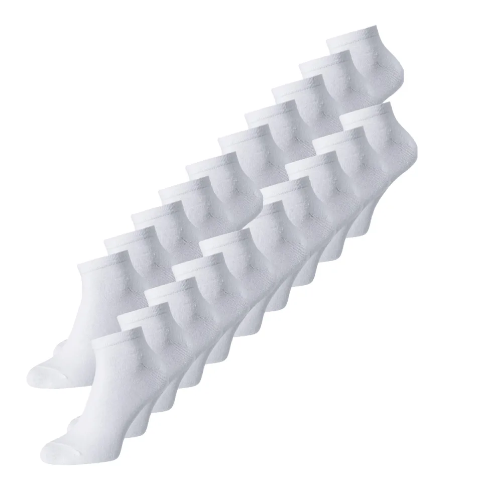 Jack & Jones Sneakersokken Heren JACDONGO 20-pack Wit-One size (41-46)