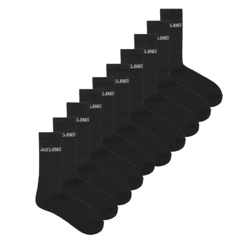 Jack & Jones Sportsokken Heren JACREGEN 10-pack Zwart-One size (41-46)