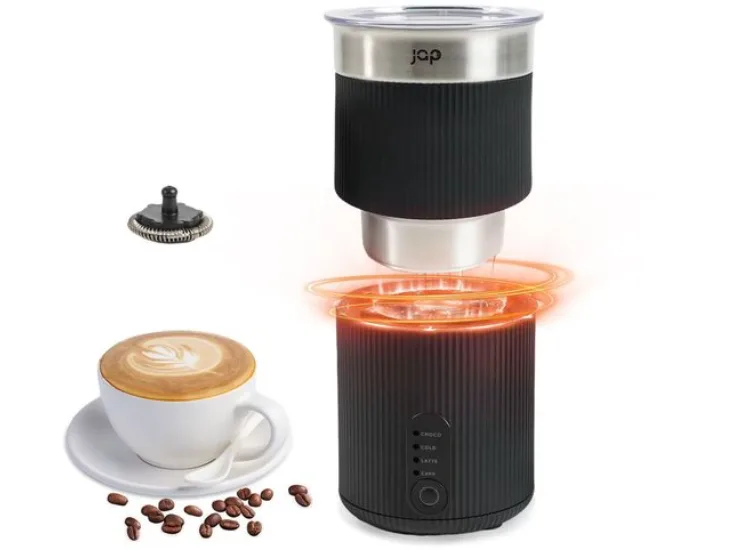 Jap Appliances Melkopschuimer 4-in-1 - Zwart