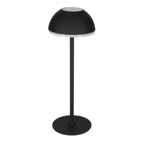 JENS Living 3-in-1 Dimbare LED Touch - Tafellamp - 10 x 10 x 30 cm - Zwart