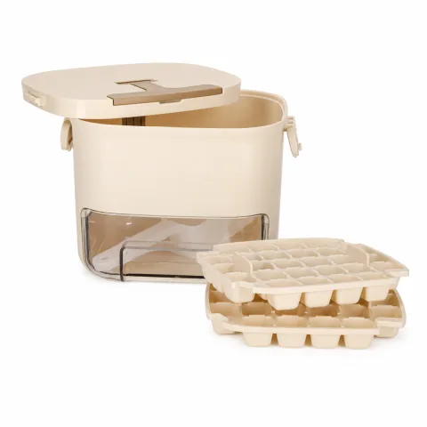 Jens Living Ijsblokjesmaker met Ijslade - Beige