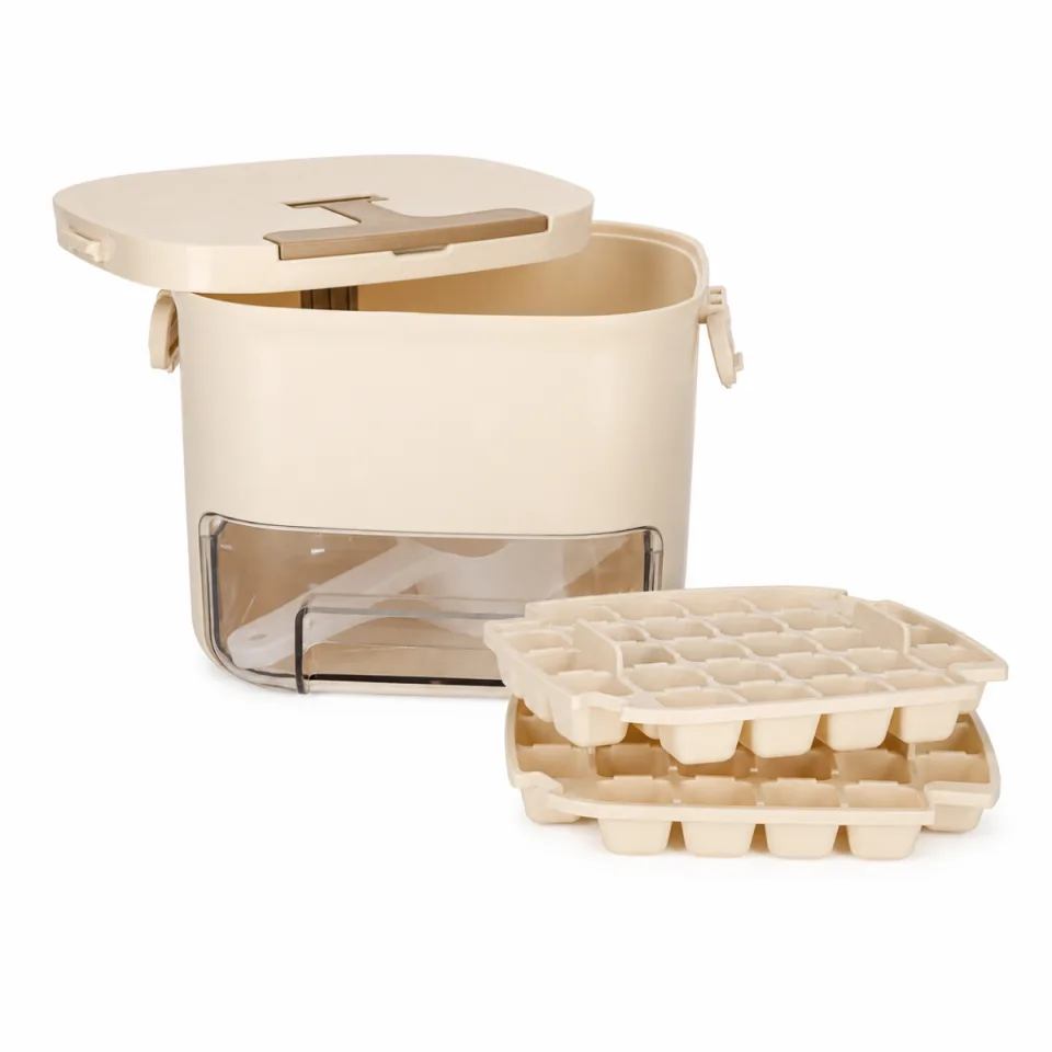 Jens Living Ijsblokjesmaker met Ijslade - Beige