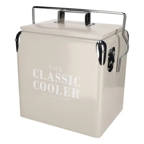 Jens Living Koelbox Retro - 29 x 22 x 36 cm - 13 liter - Taupe