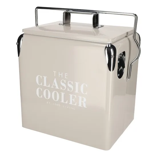 Jens Living Koelbox Retro - 29 x 22 x 36 cm - 13 liter - Taupe