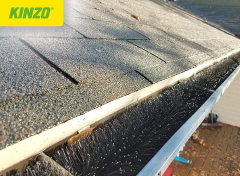 Kinzo dakgoot egel - 4 meter - ø12 cm dakgootbescherming