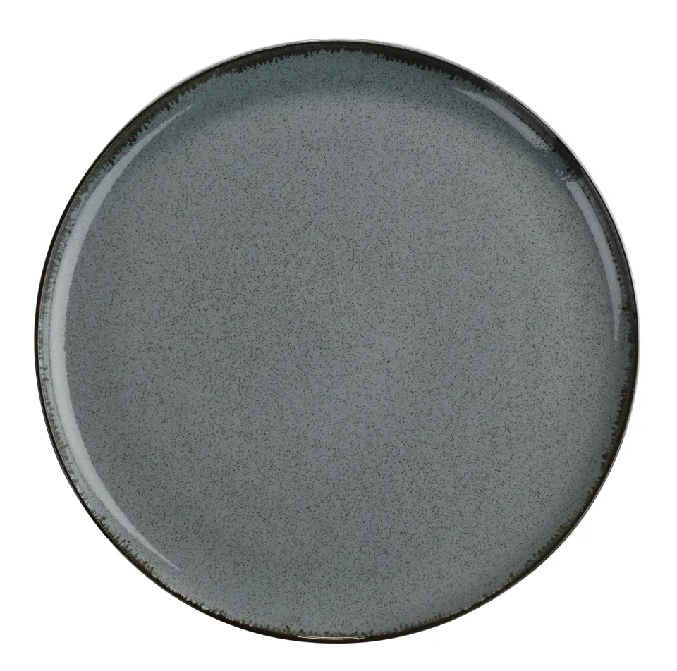 Kitchen Trend - Ocean ontbijtbord petrol - 24 cm .