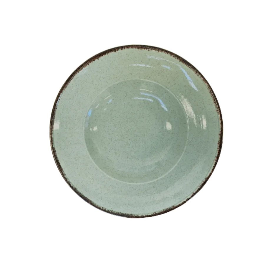 Kitchen Trend - Ocean pastabord zeegroen - 27 cm .