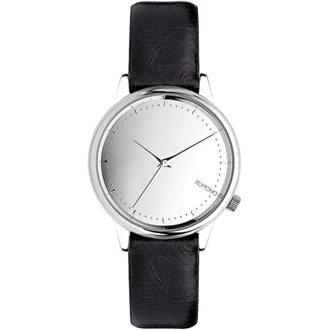 Komono Estelle Dameshorloge-Silver/Black
