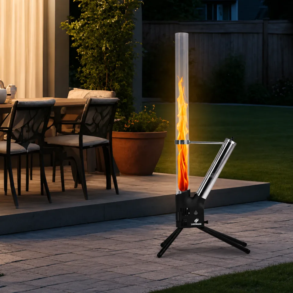 Landmann Pellet Fakkel - 126,5 cm - Terrasverwarmer
