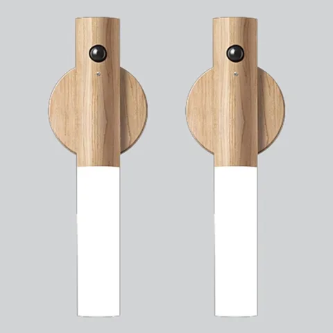 LED Nachtlampje met Bewegingssensor 2-pack - Warm Wit - Oplaadbaar