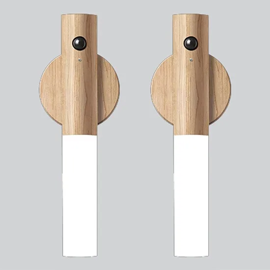 LED Nachtlampje met Bewegingssensor 2-pack - Warm Wit - Oplaadbaar