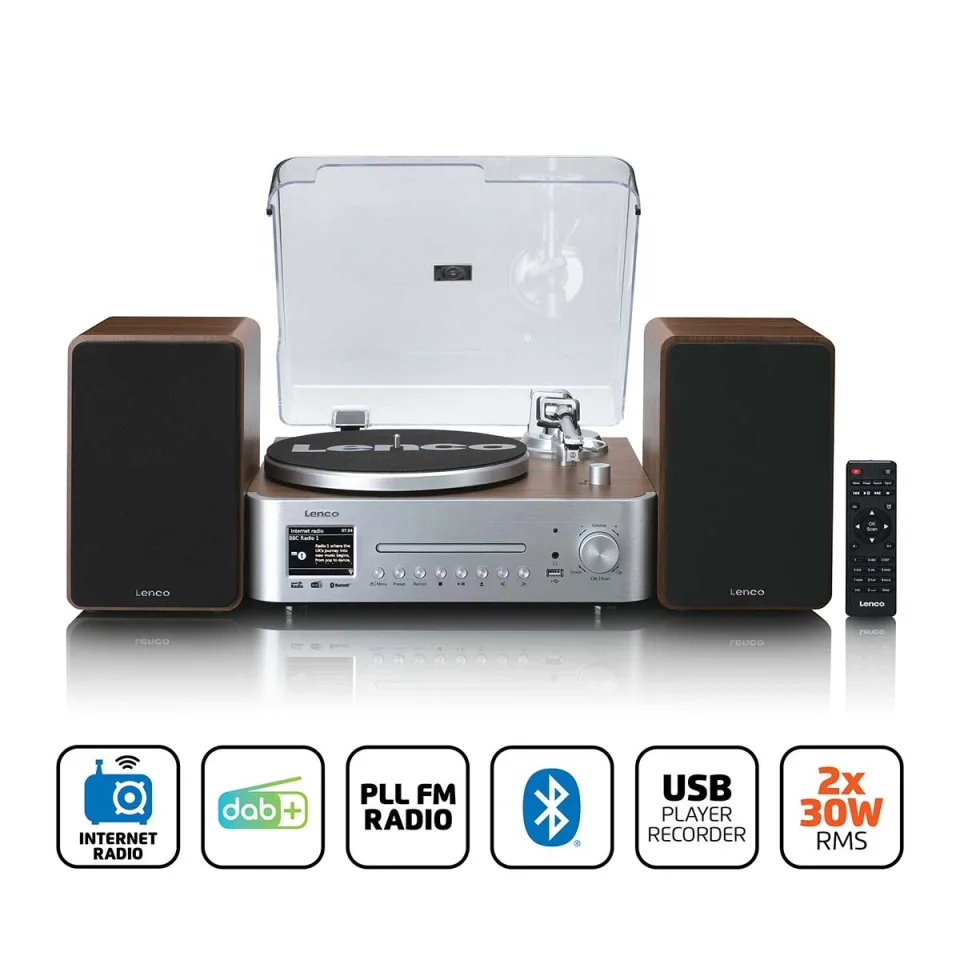 Lenco MC-860WDSI Complete Hifi Set met Speakers
