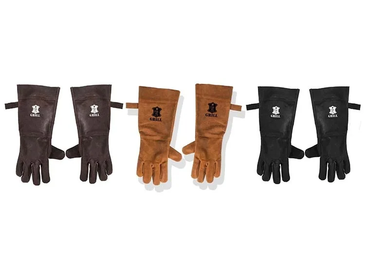 Leren BBQ Handschoenen