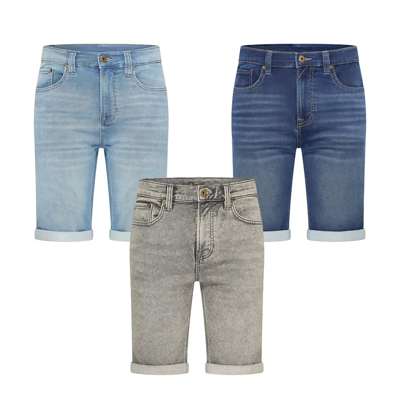 Mario Russo Denim Short Stretch