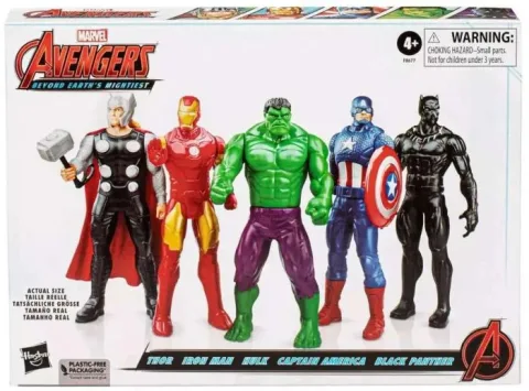 Marvel Avengers 60th 5-pack 15 Cm