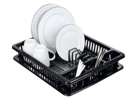 Michelino Afdruiprek 46 x 37 x 10 cm - Zwart