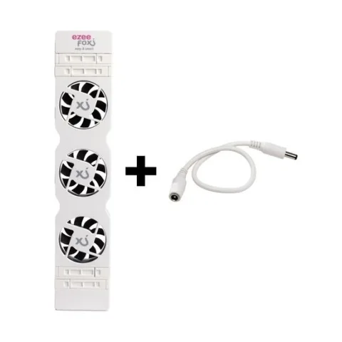 Nexxt Ezeefox Radiatorventilator Uitbreidingsset - Wit
