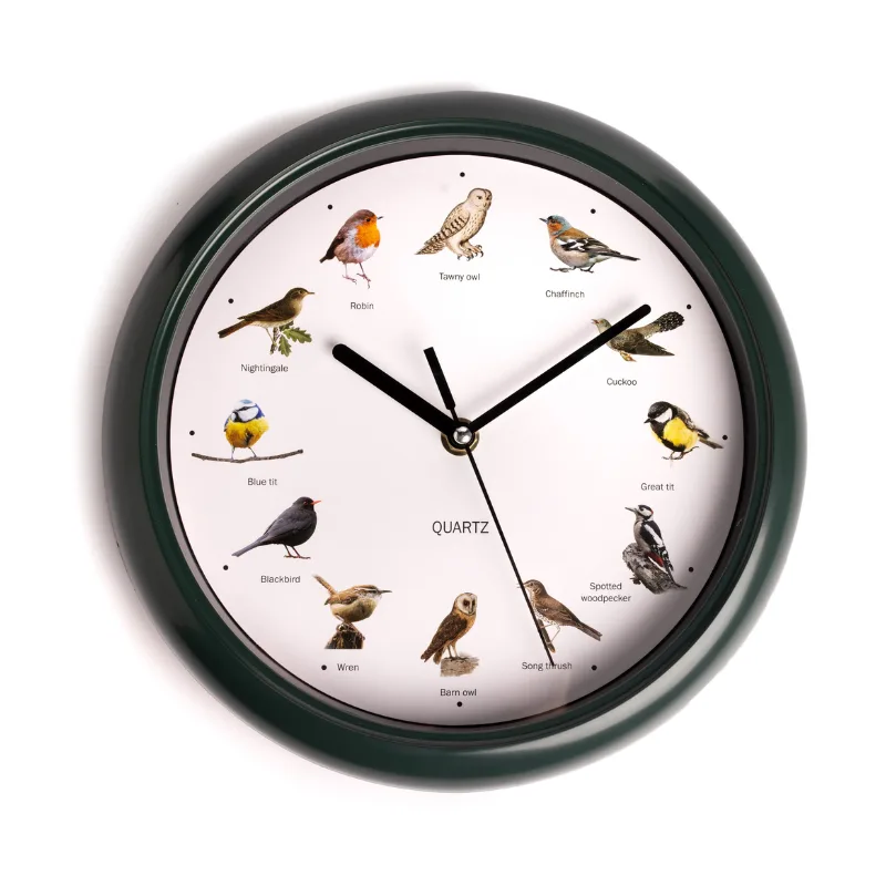 Nexxt Klok met Vogelgeluiden