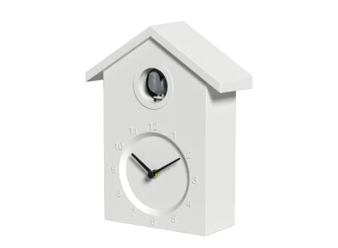 Nexxt Koekoeksklok Instelbaar Volume - Wit
