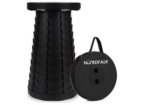 NordFalk opvouwbare kruk 150kg - Kampeerstoel - Campingstoel